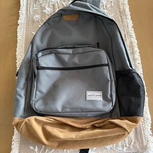 Pacific Gear Gray and Tan Men's Backpack